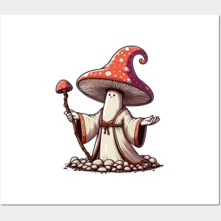 Mushroom Wizard Posters and Art